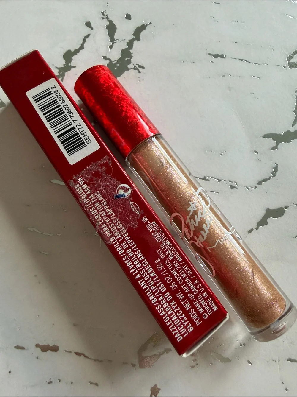 NIB MAC COSMETICS x Patrick Starr LE Dazzleglass in Twerk for Gifts
